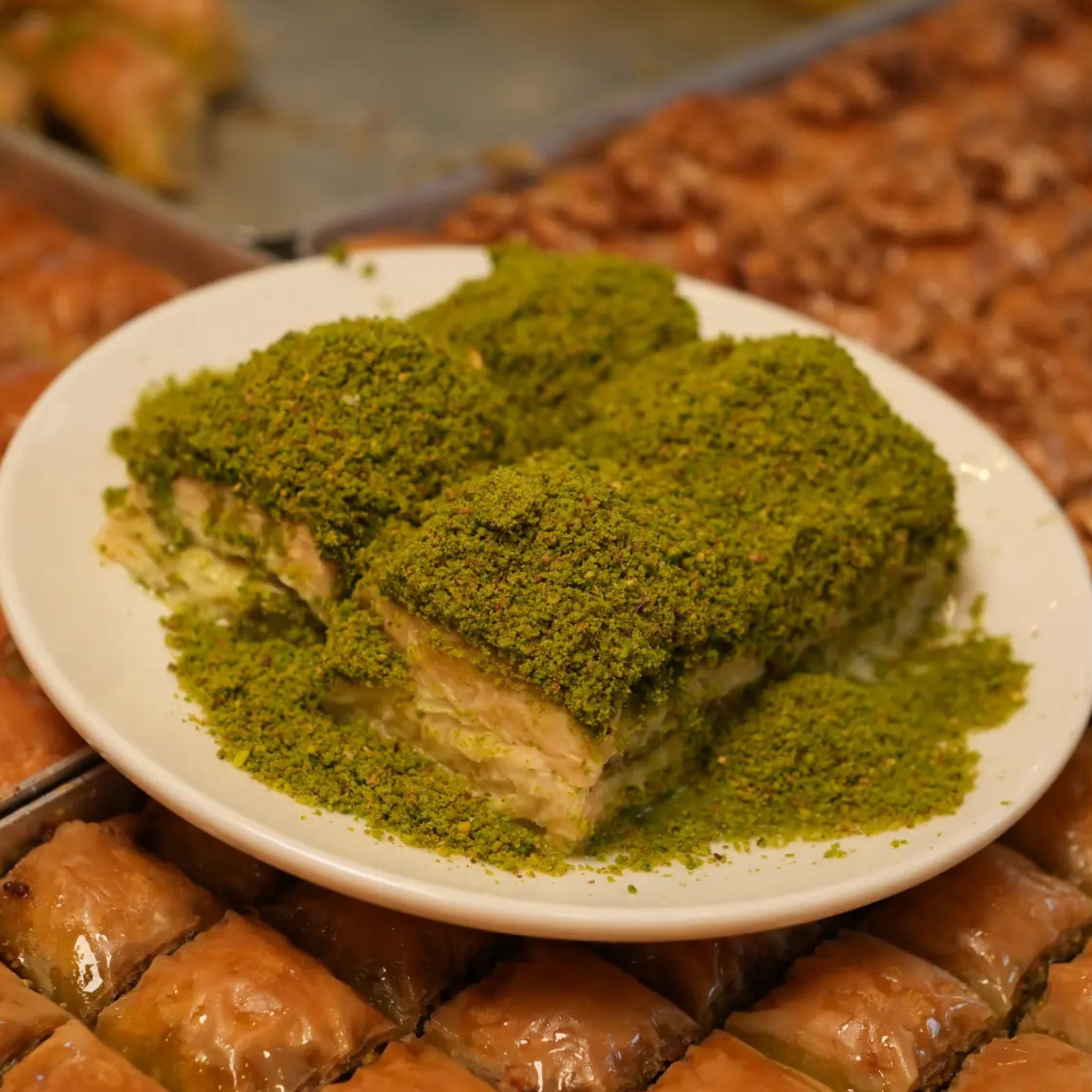Soğuk Fıstıklı Baklava Altın
