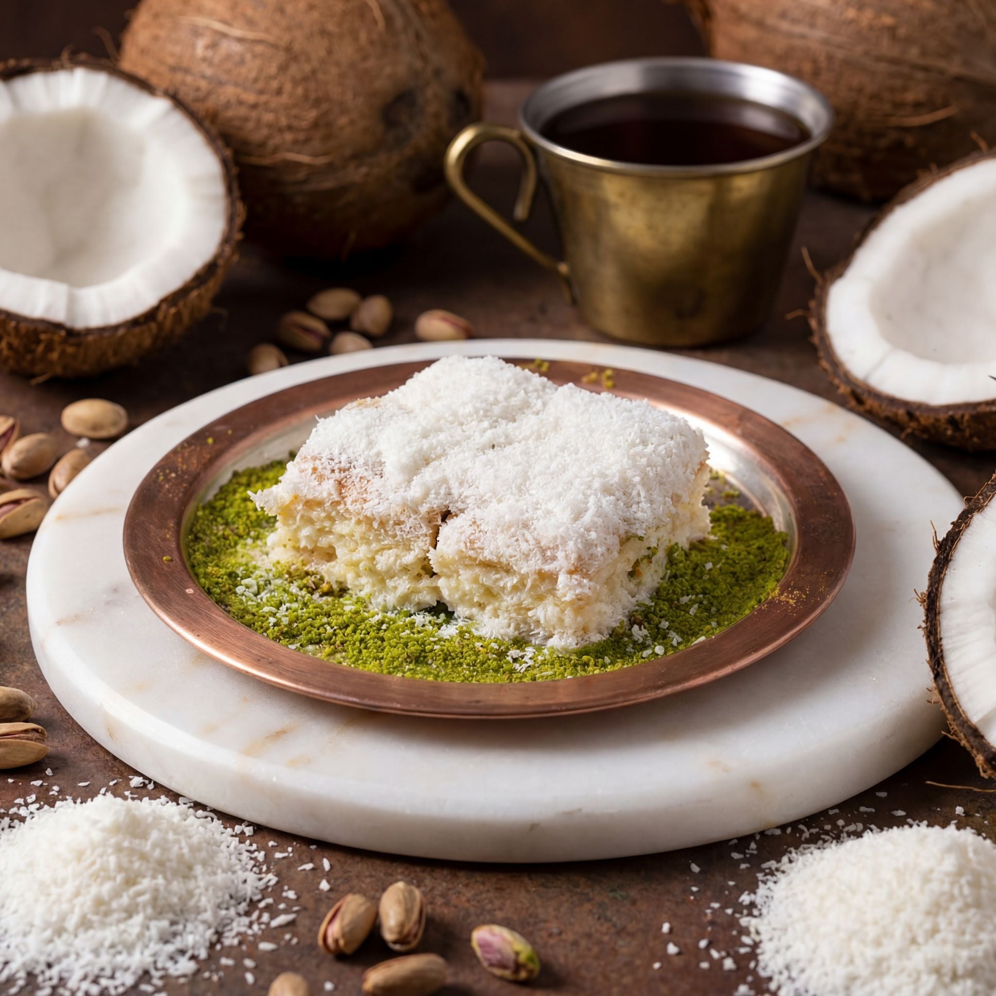 Soğuk Hindistan Cevizli Baklava